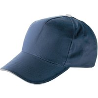 Branded Merchandise Baseball Cap Beau – blue – with custom logo embroidery one size fits most cotton headwear for staff uniform