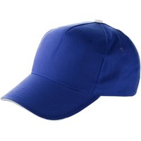 Corporate Gift Baseball Cap Beau – cobalt blue – with custom logo embroidery one size fits most cotton fabric headwear