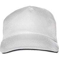 Branded Merchandise Baseball Cap Beau – white – with custom logo embroidery one size 100% cotton headwear for corporate events