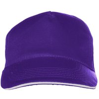 Branded Merchandise Baseball Cap Beau – purple – with custom logo embroidery one size fits most 100% cotton corporate headwear