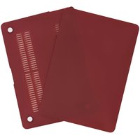 Coque Silicone MacBook Air 13" A1466 Rouge Bordeaux