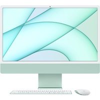 iMac Apple M 61 cm (24 ) 4480 x 2520 pixels 8 Go 256 Go SSD PC All-in-One macOS Big Sur Wi-Fi 6 (802.11ax) Vert, Systéme-MAC