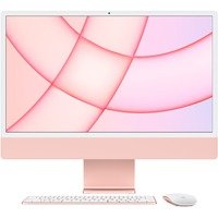 iMac Apple M 61 cm (24 ) 4480 x 2520 pixels 8 Go 512 Go SSD PC All-in-One macOS Big Sur Wi-Fi 6 (802.11ax) Rose, Systéme-MAC
