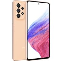 Galaxy A53 5G SM-A536B 16,5 cm (6.5 ) Double SIM hybride Android 12 USB Type-C 6 Go 128 Go 5000 mAh Pêche, Smartphone