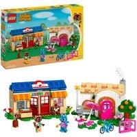 Animal Crossing 77050 Bottega di Nook e casa di Grinfia, Giochi Creativi per Bambini 7+ con Negozio e Casa Giocattolo, Giochi di costruzione