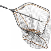 Savage Gear Kescher Pro Folding Rubber Large Mesh Landing Net L 65x50cm