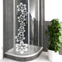 Ambiance Sticker Rabais de 35% sur sticker pour porte de douche décor fleurs
