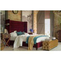 Emilia Wing Upholstered Bed