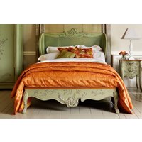 Floral Caned Bed