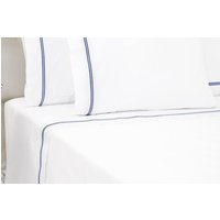 Two Row Satin Cord Flat Sheet