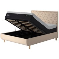 TEMPUR Arc Ottoman Bed with Quilted Headboard