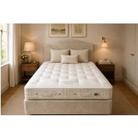 Vispring Bedstead Realm Mattress Divan and headboard - King Size - Ex Display.