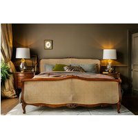Louis XV Caned Bed