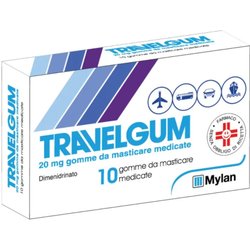 Travelgum 10 Gomme Masticabili 20Mg