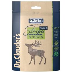 Dr. Clauder's Cane/Gatto Snack Stripes Piccolo Filetto Di Cervo 80 Gr
