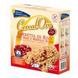 Barretta Di Riso Con Mais E Mirtilli Rossi Cerealoro Piaceri Mediterranei 129G