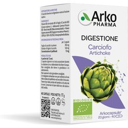 Arkopharma Arkocapsule - Carciofo Bio Integratore Alimentare, 40 Capsule