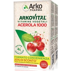 Arkopharma Acerola 1000 Pack Family 60 Compresse