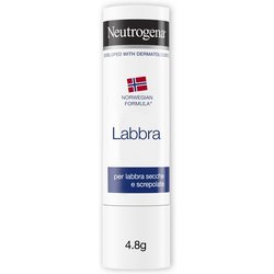 Neutrogena Balsamo Labbra Con Glicerina, Lipstick Per Labbra Secche, Formula Norvegese, Burrocacao Per Labbra Screpolate 4,8 Gr