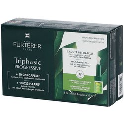 Rene Furterer Triphasic Progressive Trattamento Contro La Caduta Dei Capelli Progressiva Senza Risciacquo 8 Flaconi