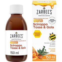 Zerbee's Famiglia Sciroppo Per Tosse E Mal Di Gola 120 Ml