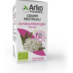 Arkopharma Arkocapsule - Achillea Millefoglie Integratore Crampi Mestruali, 30 Capsule
