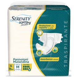 Pannoloni Mutandina Serenity Soft Dry Sensitive 15 Pezzi Pannoloni Mutandina Serenity Soft Dry Sensitive 15 Pezzi
