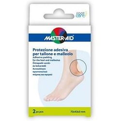 Master Aid Foot Care Protezione Tallone/Malleoli 2 Pezzi