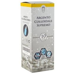 Argento Colloidale Supremo 10ppm Certificato Con Contagocce50 Ml