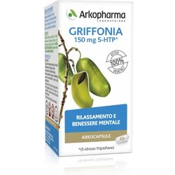 Arkopharma Arkocapsule Griffonia 150 Mg 5-HTP Integratore Alimentare 45 Capsule Arkopharma Arkocapsule Griffonia 150 Mg 5-HTP Integratore Alimentare 45 Capsule