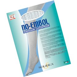 No-Embol Calza A Compressione Graduata Colore Camel Taglia M