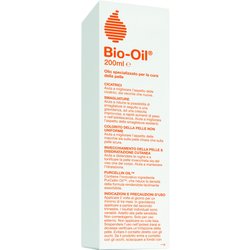 BIO-OIL Olio Per Cicatrici E Smagliature - Trattamento Per La Pelle Con Azione Idratante, Cicatrizzante E Anti Smagliature - Indicata Per Pelli Sensibili - 200 Ml