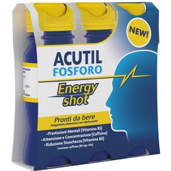 Acutil Fosforo Energy Shot Integratore Energetico 3X60 Ml Acutil Fosforo Energy Shot Integratore Energetico 3X60 Ml