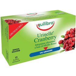 Equilibra Urinelle Cranberry 12 Bustine Orosolubili