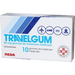 Travelgum 10 Gomme Da Masticare 20Mg