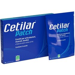 Cerotto Monouso Cetilar Patch Per Articolazioni Muscoli E Tendini 5 Pezzi Cerotto Monouso Cetilar Patch Per Articolazioni Muscoli E Tendini 5 Pezzi