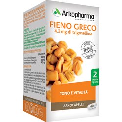 Arkopharma Arkocapsule - Fieno Greco Integratore Alimentare, 40 Capsule