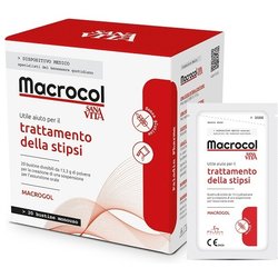 Paladin Pharma Integratore Alimentare Sanavita Macrocol Lassativo Osmotico, 13.81 G, 20 Bustine