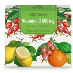 Erbamea Vitamina C 500 20 Bustine Effervescenti Erbamea Vitamina C 500 20 Bustine Effervescenti