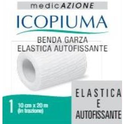 Icopiuma Benda Garza Elastica Auto-Fissante 10Cm X 20M Icopiuma Benda Garza Elastica Auto-Fissante 10Cm X 20M