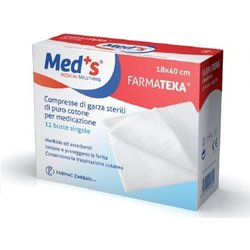Farmac-Zabban Meds Garza 12/12 18X40Cm 12 Pezzi