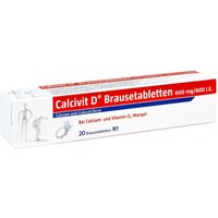 Calcivit D 400 internationale Einheiten 600 mg Brausetabletten