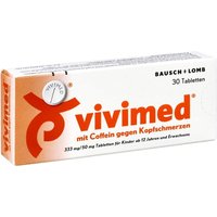 Vivimed mit Coffein gegen Kopfschmerzen Schmerztabletten Tabletten