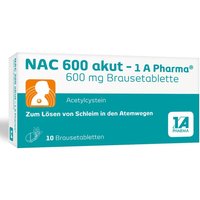NAC 600 akut - 1A-Pharma® Brausetabletten