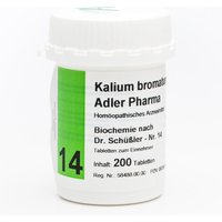 Biochemie Adler 14 Kalium brom D12 Adl ph Tabletten