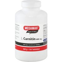 Megamax L-carnitin 1.000 mg Tabletten