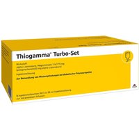 Thiogamma Turbo Set Injektionsflaschen Lösung