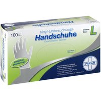 Handschuhe Einmal Vinyl puderfrei L