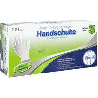 Handschuhe Einmal Vinyl puderfrei S