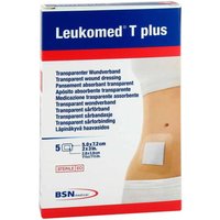 Leukomed transparent plus sterile Pflaster7 2x5 cm Pflaster